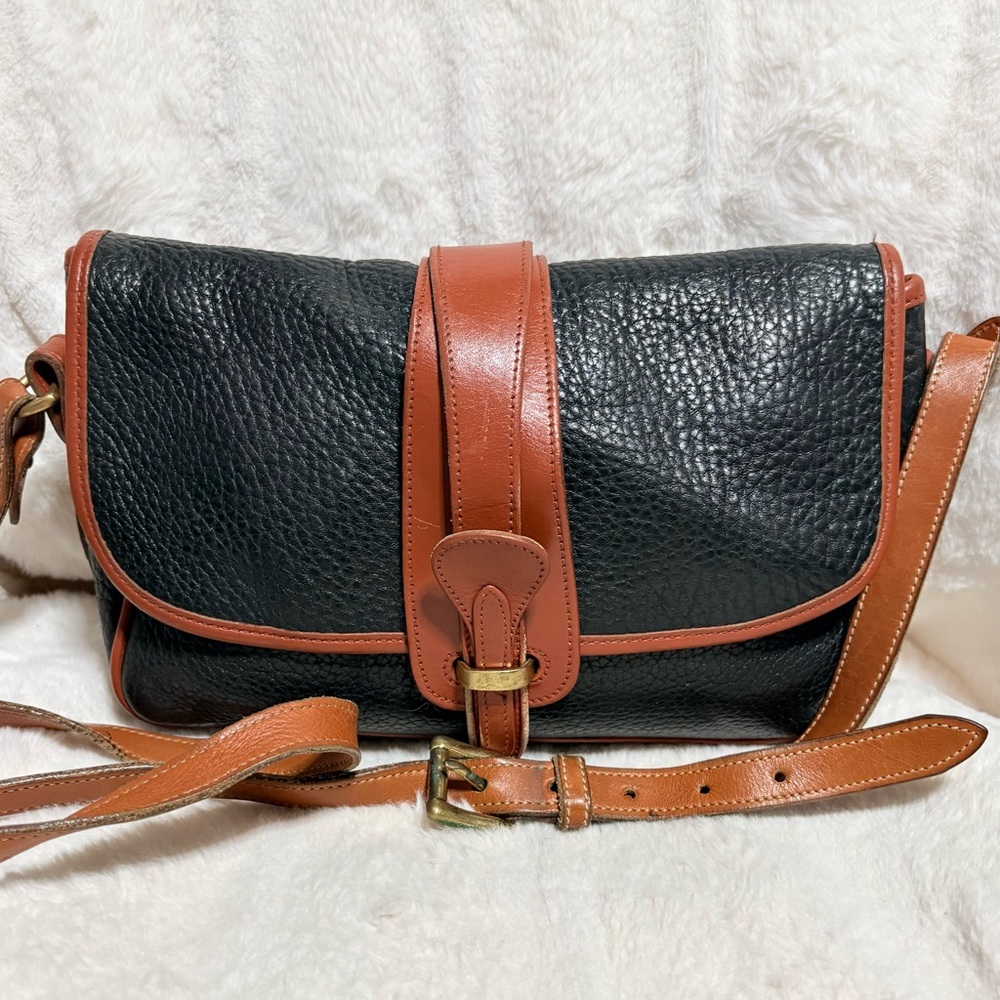 vintage Dooney & Bourke All-Weather Leather (AWL) Equestrian Bag